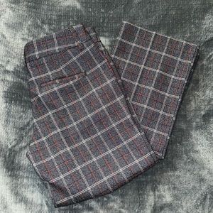 NWT 00 Express Editor Plaid Pants